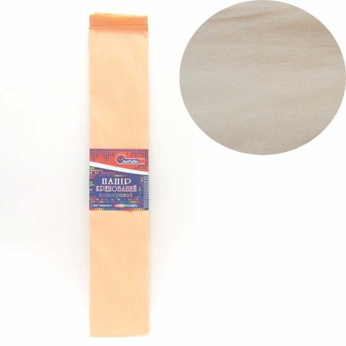Corrugated paper 110%, 20g/m2 JO /KR110-8027 / 50*200cm, "Light peach" (10/200)