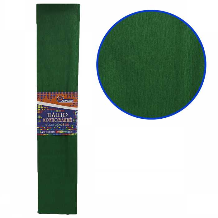 Corrugated paper 55%, 20g/m2 JO /KR55-8013 / 50*200cm "Jade" (10/200)