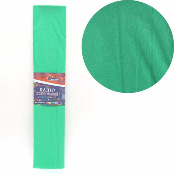 Corrugated paper 110%, 50g/m2 JO /KRH110-8022 / 50*200cm, "Mint" (10/200)
