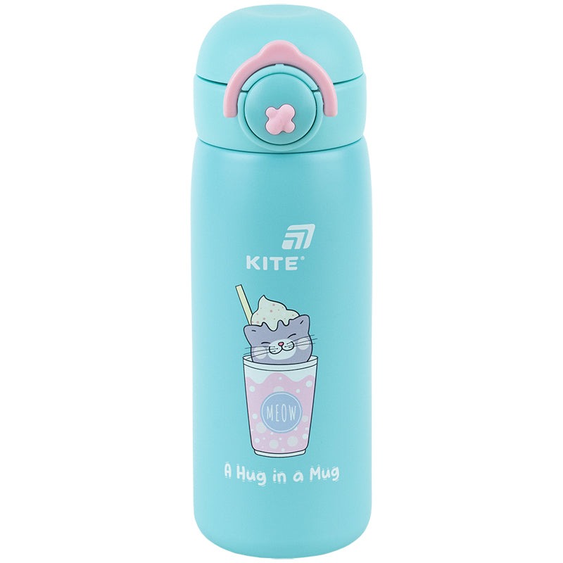 Thermos "Kite" /K25-1221-1/ 430 ml, Hug in mug (1/40)