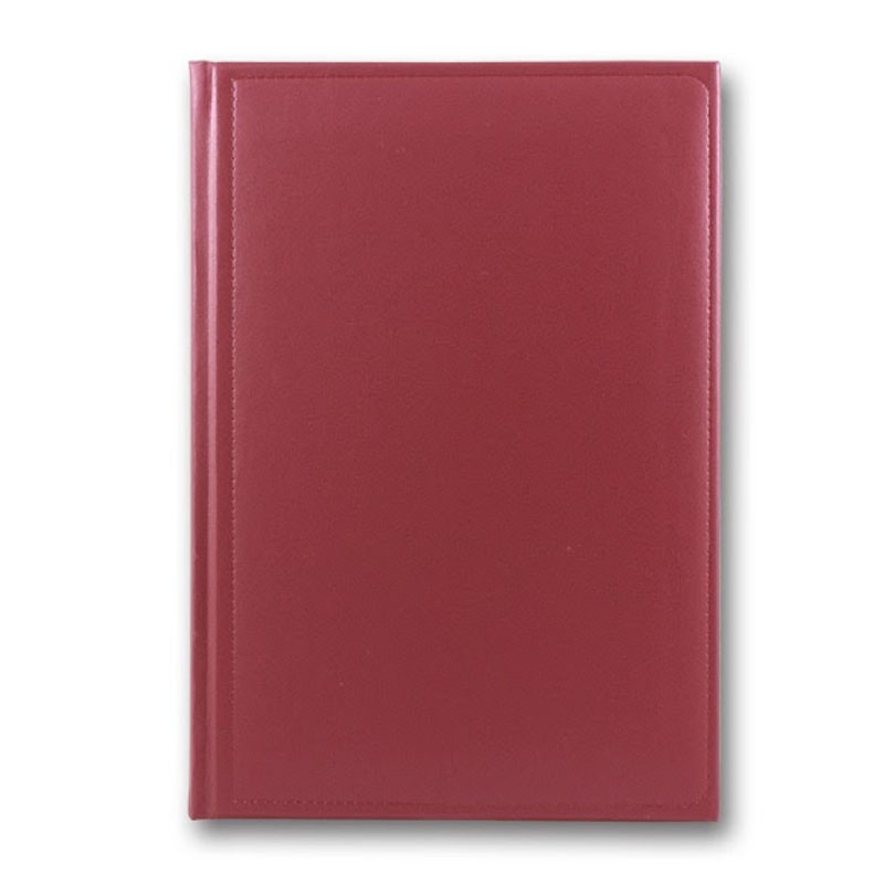 Diary ZV-43 n/date "Madera" bordeaux 168 sheets. == 142x203 (10)