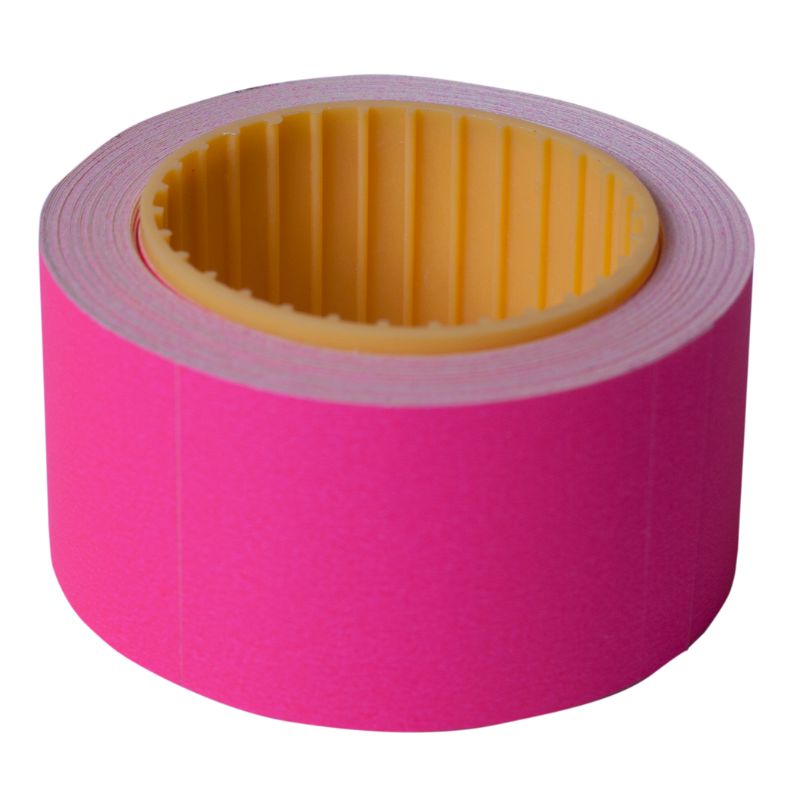 Rectangular price tag "BUROMAX" /BM.282113-29/ 30*40mm, (150pcs, 4.5m), external winding, crimson (10/200)