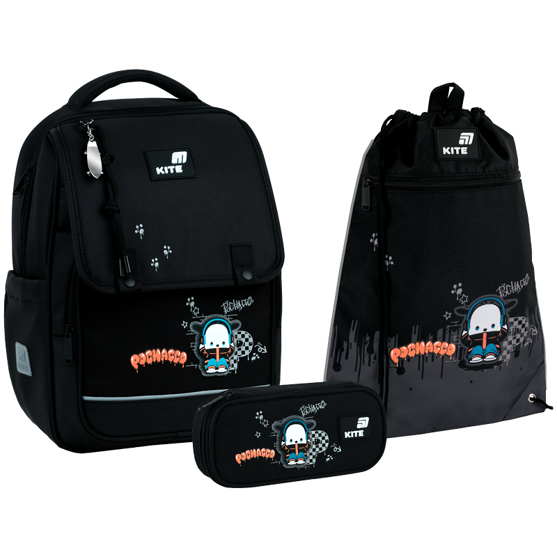Set "Kite" /SET_PC26-772M/ backpack + pencil case + shoe bag 772 Pochacco (1/6)