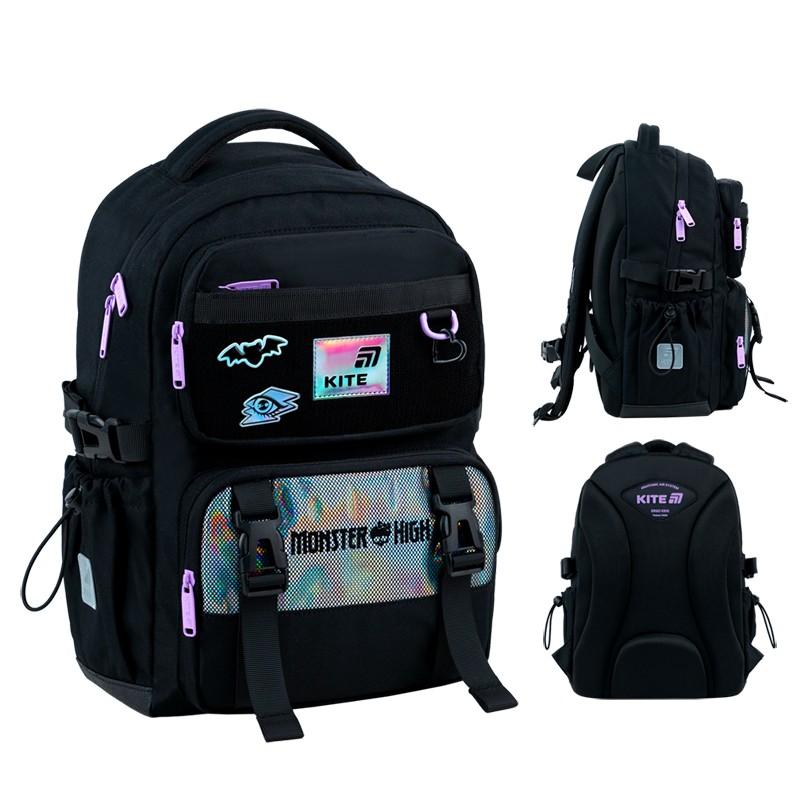 Backpack "Kite" /MH26-1022M/ Education 1022 Monster High (1/6)