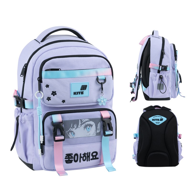 Backpack "Kite" /K26-1022M-1/ Education 1022 Sakura (1/6)