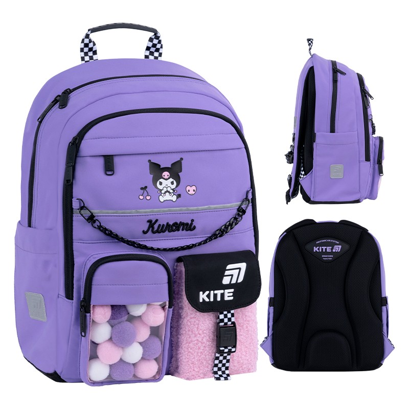 Backpack "Kite" /HK26-584M/ Education 584 Kuromi Kuromi (1/6)