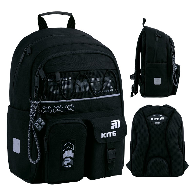 Backpack "Kite" /K26-584M-5/ Education 584 Gamer (1/6)