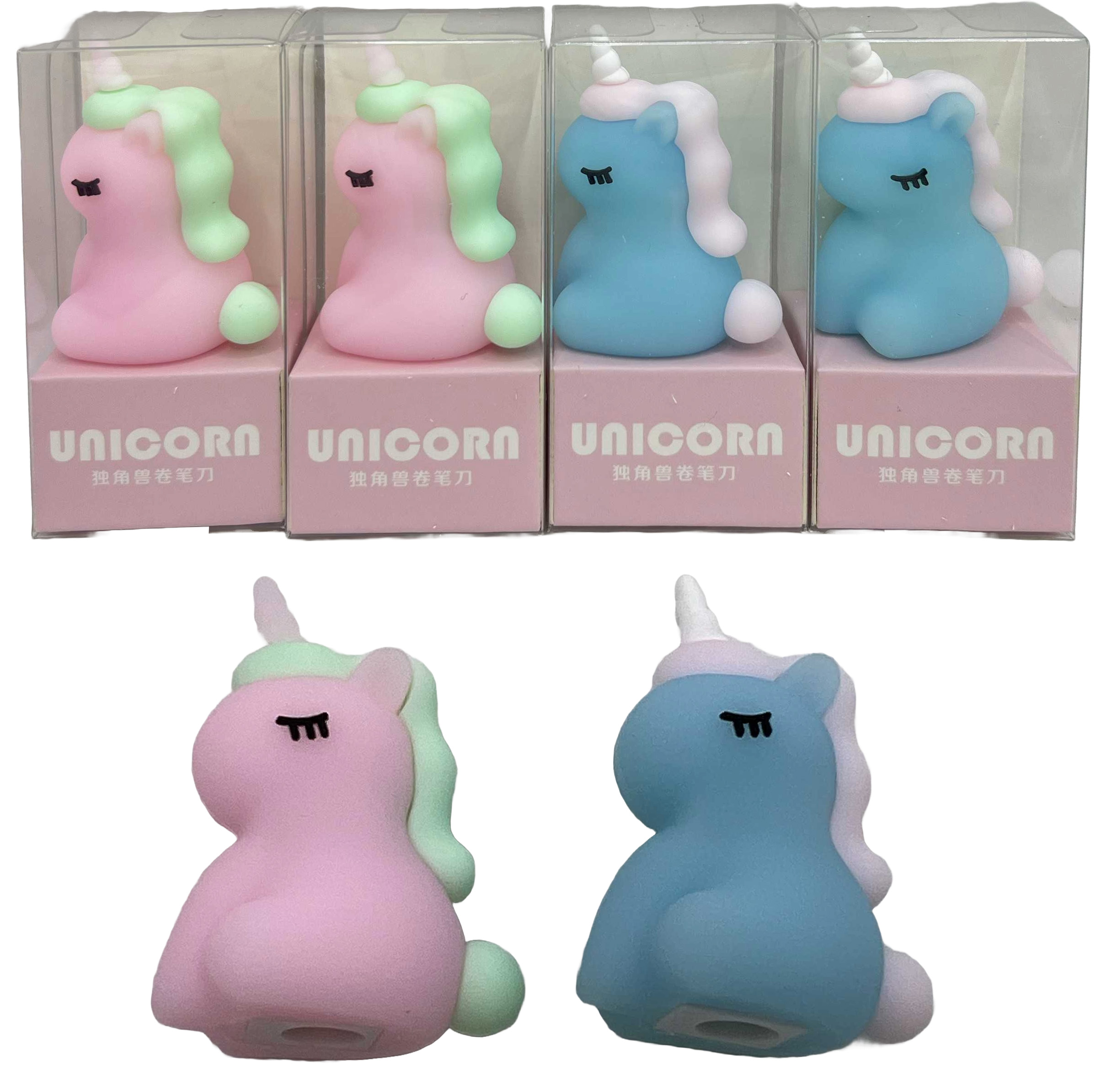 Sharpener /KK-7670/ "Unicorn" silicone mix (24)