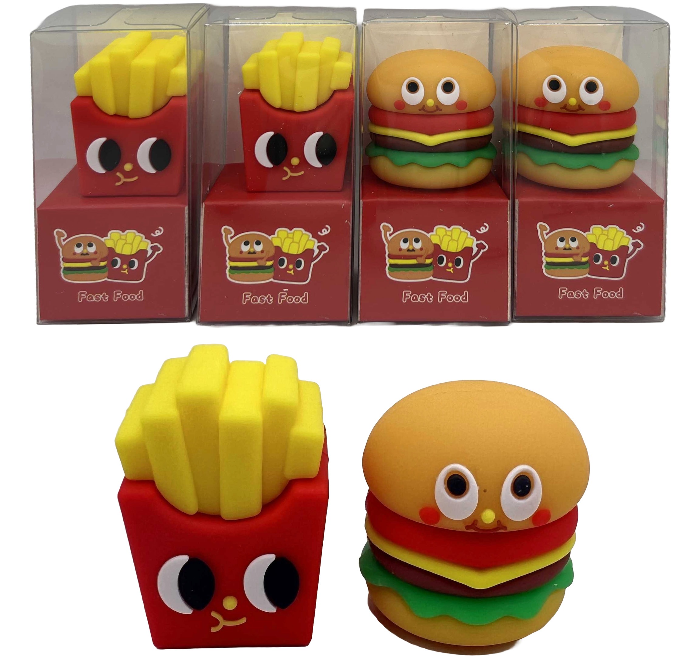 Sharpener /KK-7706/ "McDonald's" silicone mix (24)