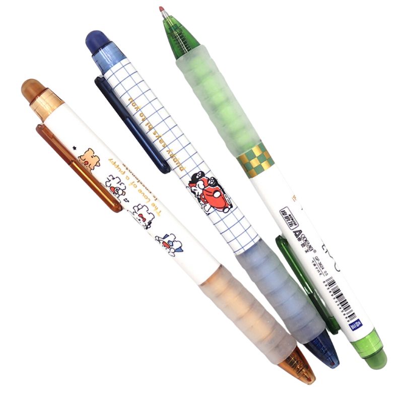 AODEMEI "Write-erase" automatic pen /GP-3624/ children's "Puppy" 0.5mm, blue (12/192)