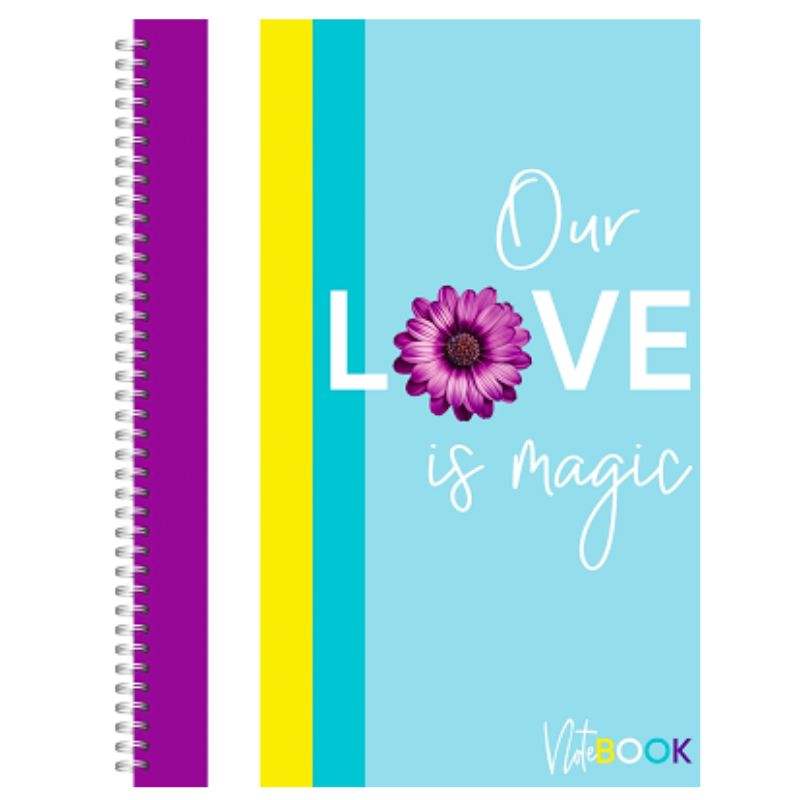 Notebook A5/80 sheets. "Rucksack" /PPT-2/ "3D COLL NOTEBOOK" # tv/lam. envelope, spiral on the side, 60 g/m2, mix (1/12)