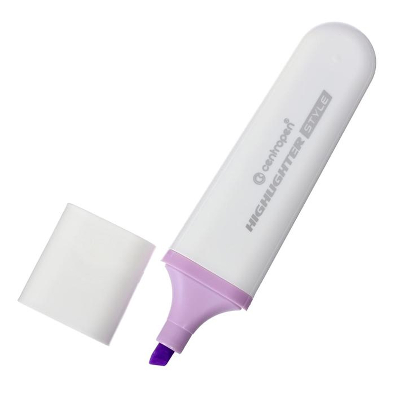 Text marker "Centropen" /6252/57/ "Highlighter Style", 1-4.6 mm, pastel purple (10)