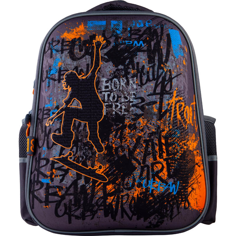 Half-frame backpack "GoPack" /GO21-165M-4/ Education, Skate (48135) (1/4)