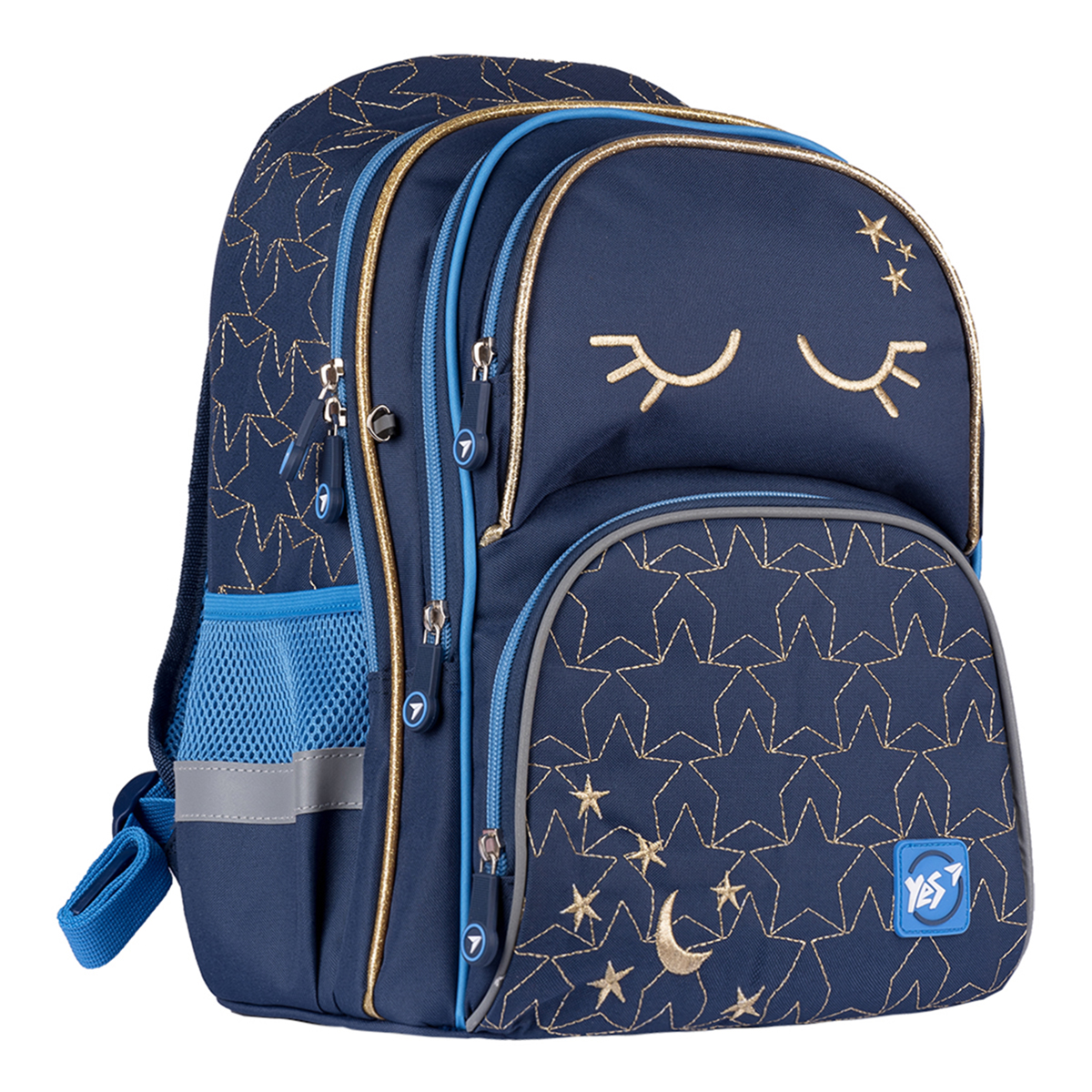 Frame backpack "YES" /555483/ S-30 JUNO "Sweet Dreams", blue (1/6)