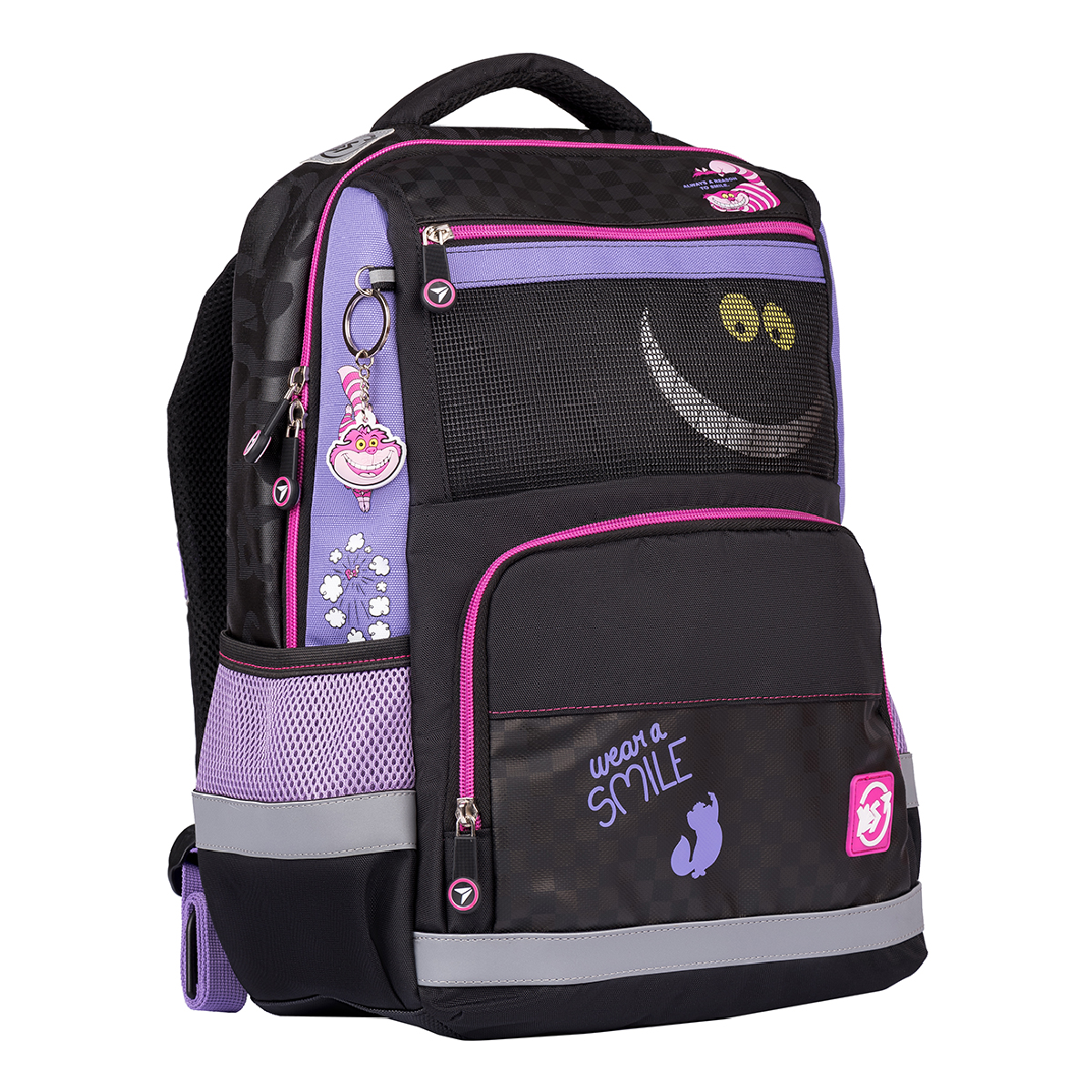 Backpack "YES" /558035/ S-50 "Alice", black (1/15)