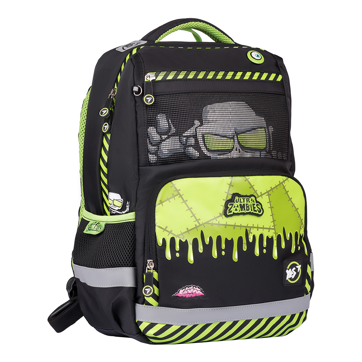 Backpack "YES" /557999/ S-50 "Zombie", black (1/15)