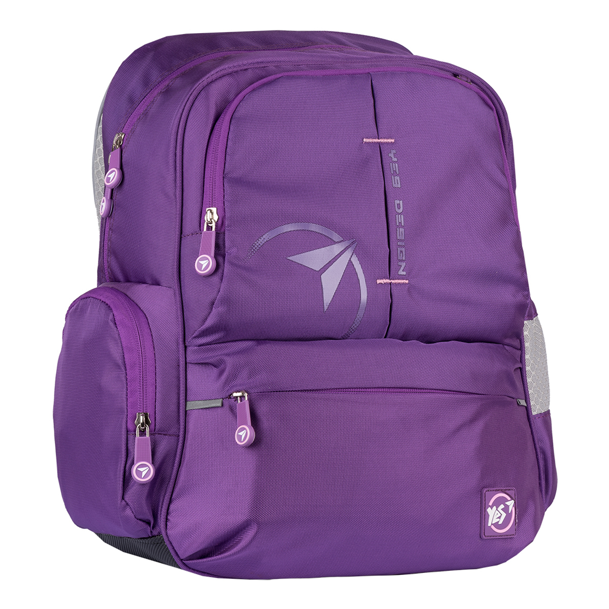 Backpack "YES" /557871/ S-80-1 "College", lilac (1/20)