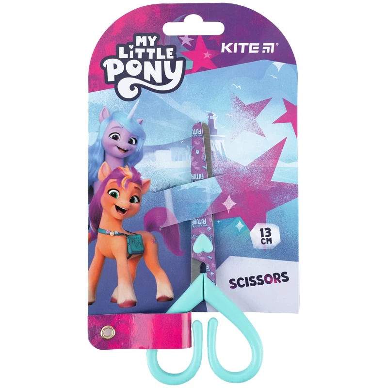 Children's scissors "Kite" /LP23-121/ 13 cm with a pattern on the blade "My Little Pony" (1/12/240)