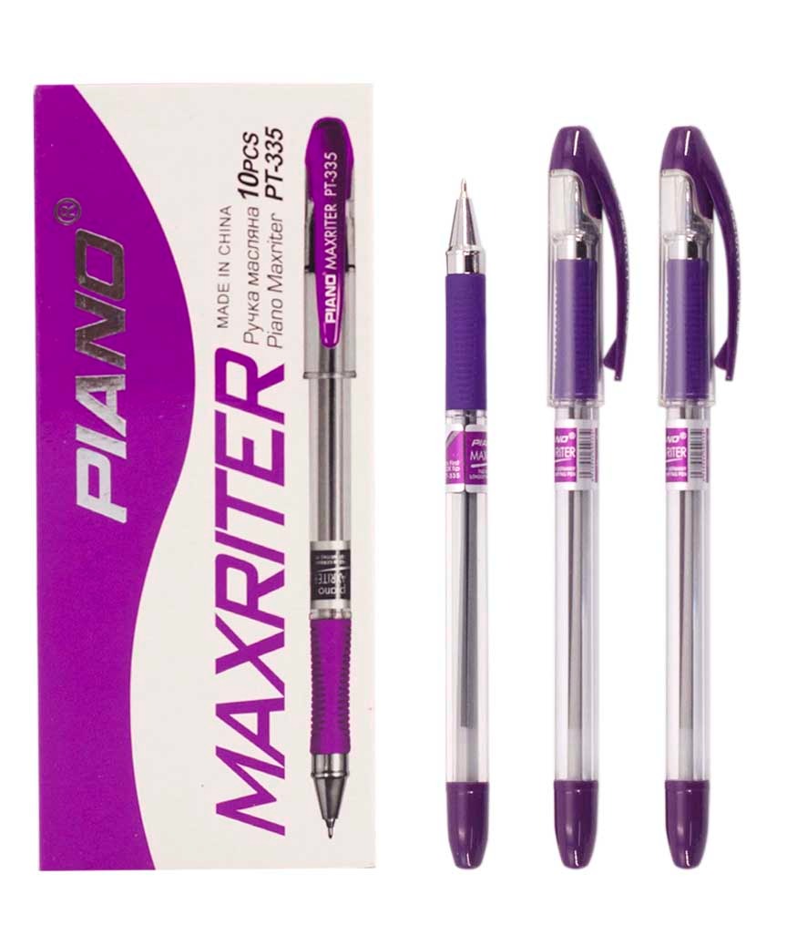 Ballpoint/oil pen "PIANO" PT-335 "Maxriter" Violet (10/100)
