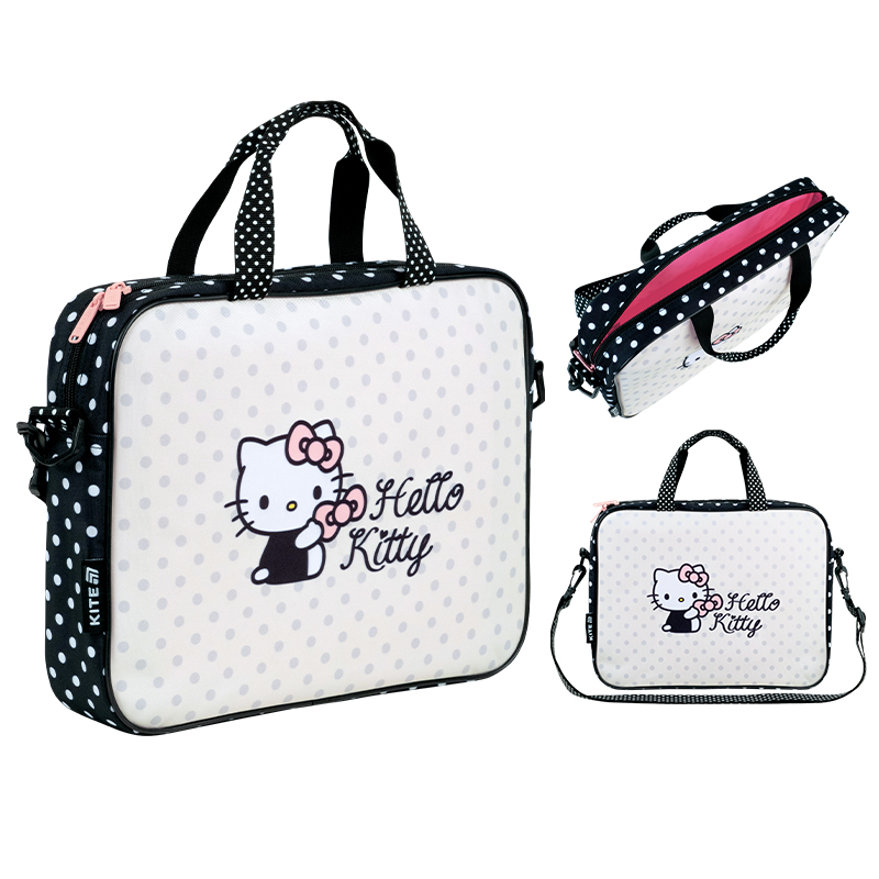Портфель А4 на блискавці "Kite" /HK26-589-2/ A4, 1 від., 589 Hello Kitty-2 (1/25)