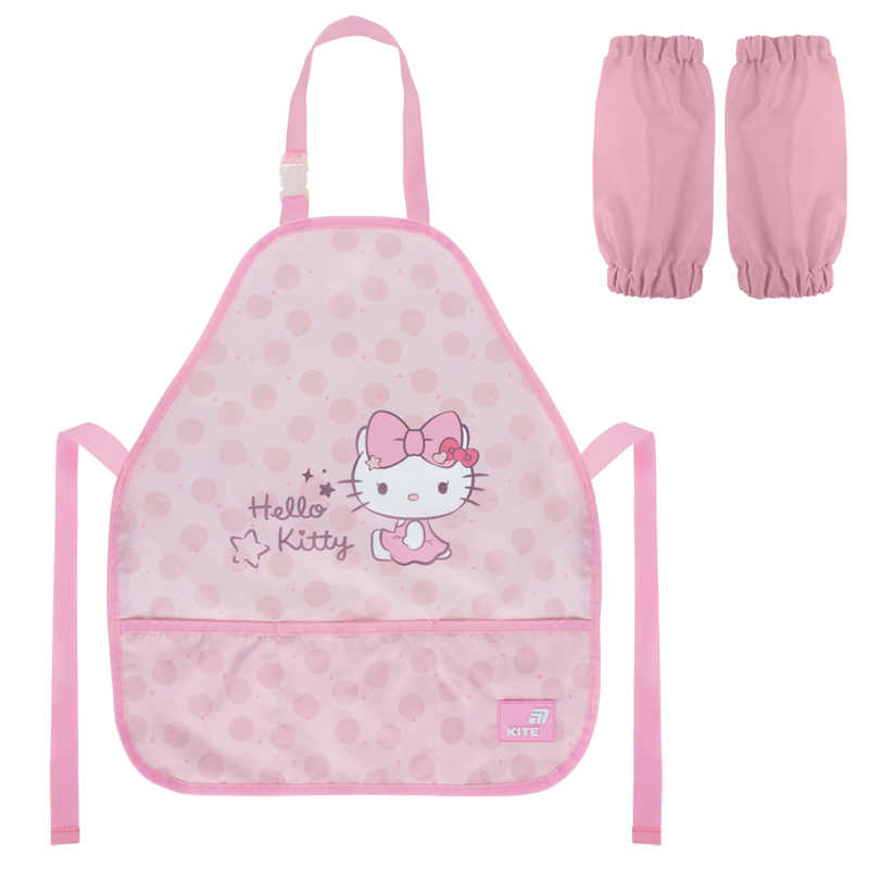 Фартух з нарукавниками "Kite" /HK26-161-1/ 55x47 см, Education Hello Kitty (1/25)