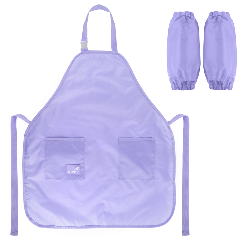 Фартух з нарукавниками "Kite" /K26-526-2/ 69х60см Education Teens фіолетовий (1/25)