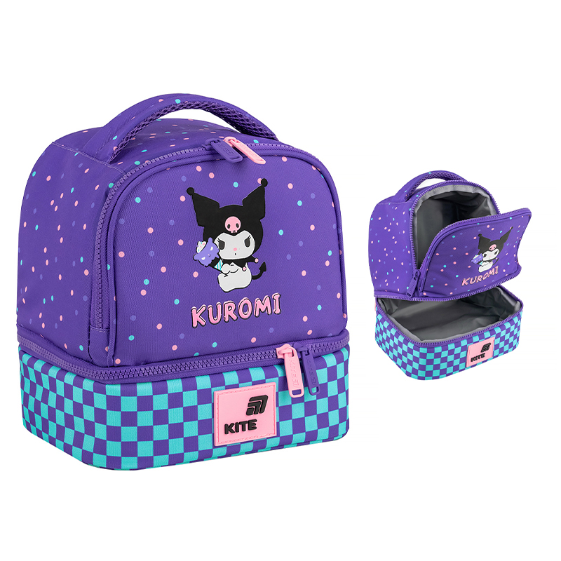 Сумка для ланчу "Kite" /HK26-2708/ 21,5x19x17 см Kuromi (1/20)