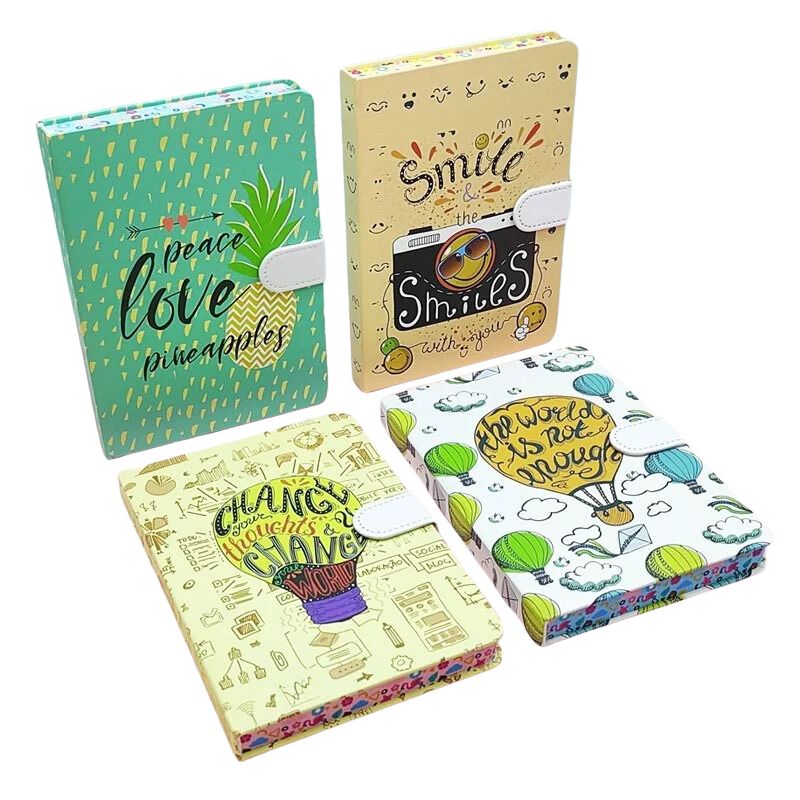 Notebook 13.4*19/144 sheets /N32K90013/ on the magnet "Love" == quantity edge 80g, mix (1/12/72)