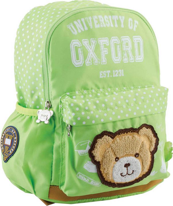 Children's backpack "Yes" /554064/ OX-17, light green, 24.5*32.5*14 (1/40)