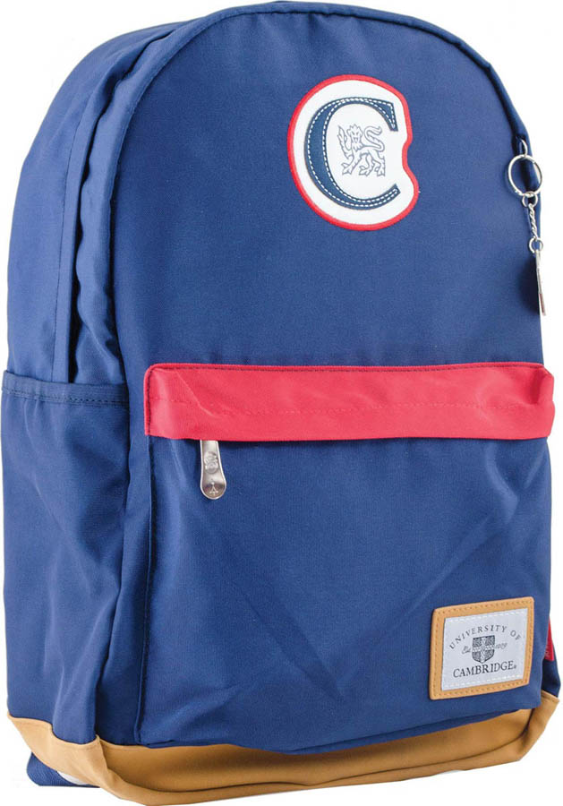 Teenage backpack "Yes" /554075/ CA 087, blue, 30*47*14 (1/20)