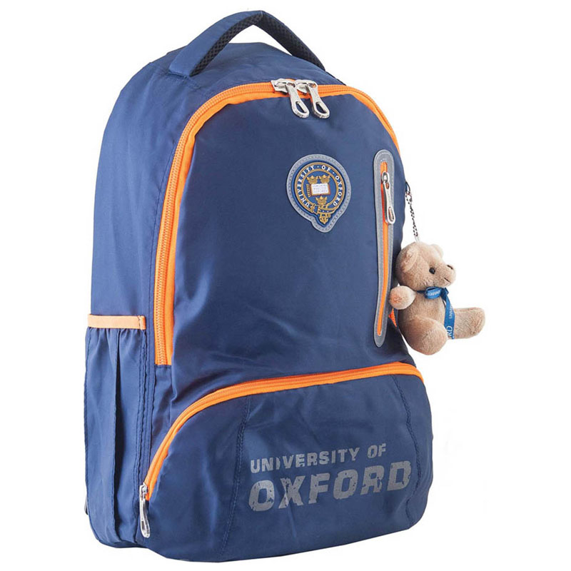 Teenage backpack "Yes" /554080/ OX 280, blue, 29*45.5*18 (1/20)