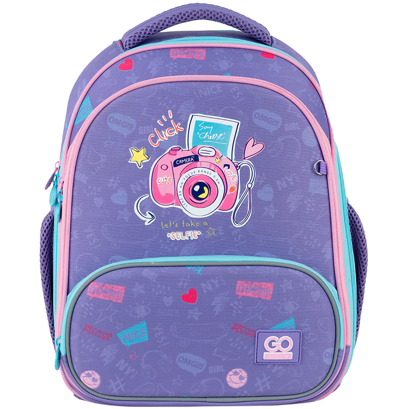 Frame backpack "GoPack" /GO24-597M-4/ Education 597M-4 Say Cheese (66842) (1/8)
