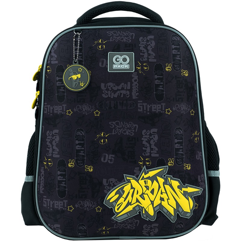 Half-frame backpack "GoPack" /GO24-165M-6/ Education 165M-6 Urban (66819) (1/6)