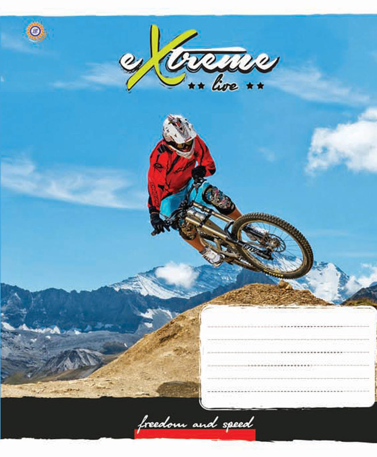 Student's notebook "ZU" 60 sheets == /795020/ "Extreme Life" (10/160)