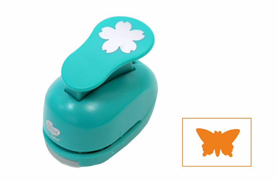 Shaped hole punch "ROSA Talent" /032/ 2.5 cm "Butterfly-2"