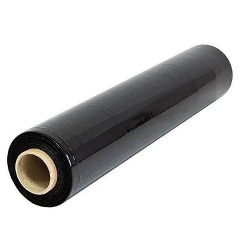 Stretch technical film 2.6 kg gross, 20 μm, 260m*500mm, black (1/6)
