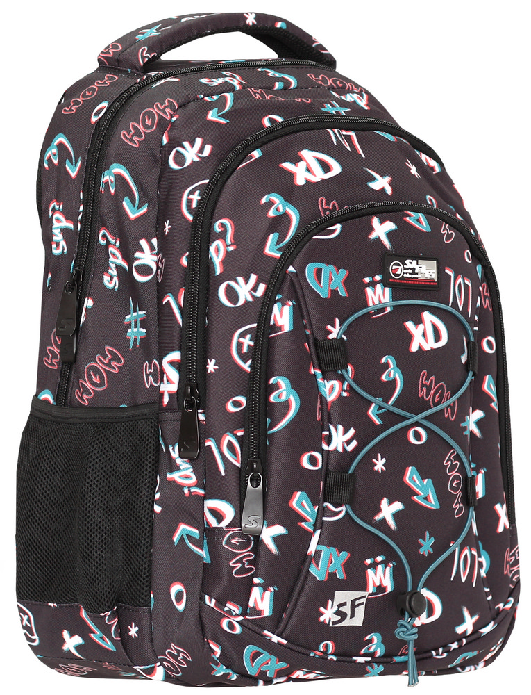 Backpack "SAFARI" /24-270M-1/ 3 compartments, 41x28x18cm (1/10)