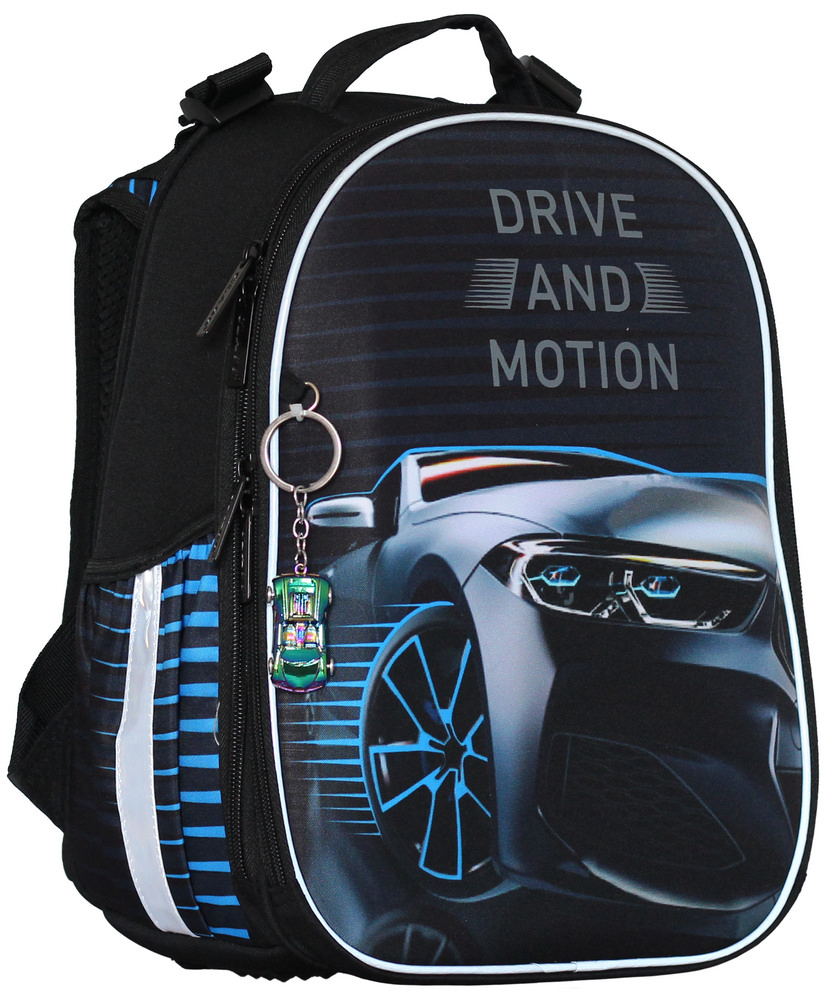 Backpack "CLASS" /2409C/ SchoolCase Mini 2 compartments, 35x27x16cm, "Drive" (1/4)