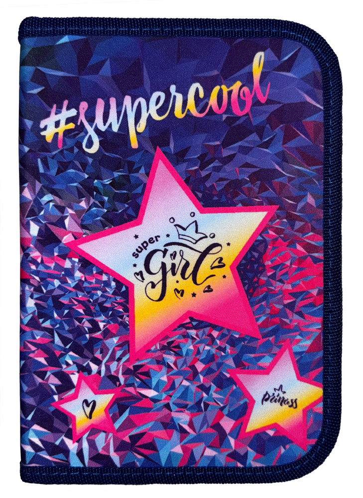 Pencil case "CLASS" /24004C/ 1 compartment, empty, "Super Cool"