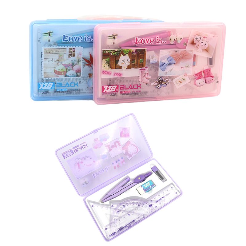 Kitchen set "JO" /7002/ in a case, 7 items, mix (1/12)