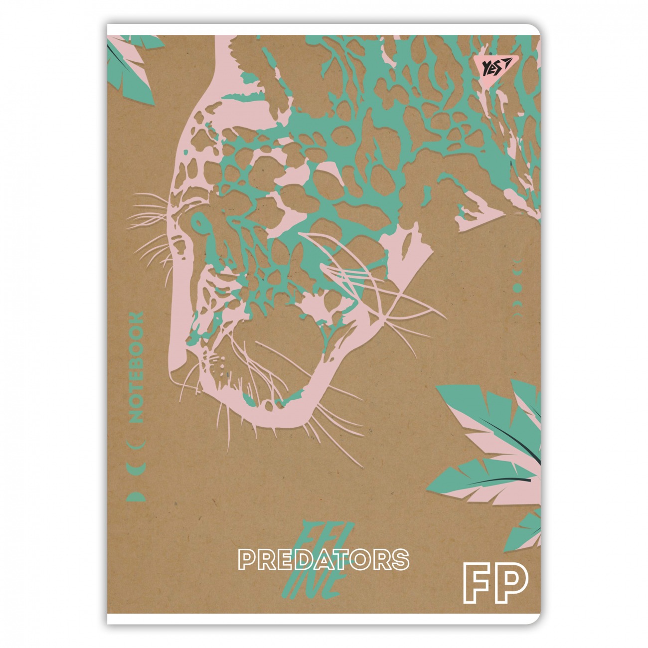 Notebook A4/48 # clip "YES" /681995/ "Jaguar" kraft (3/60)