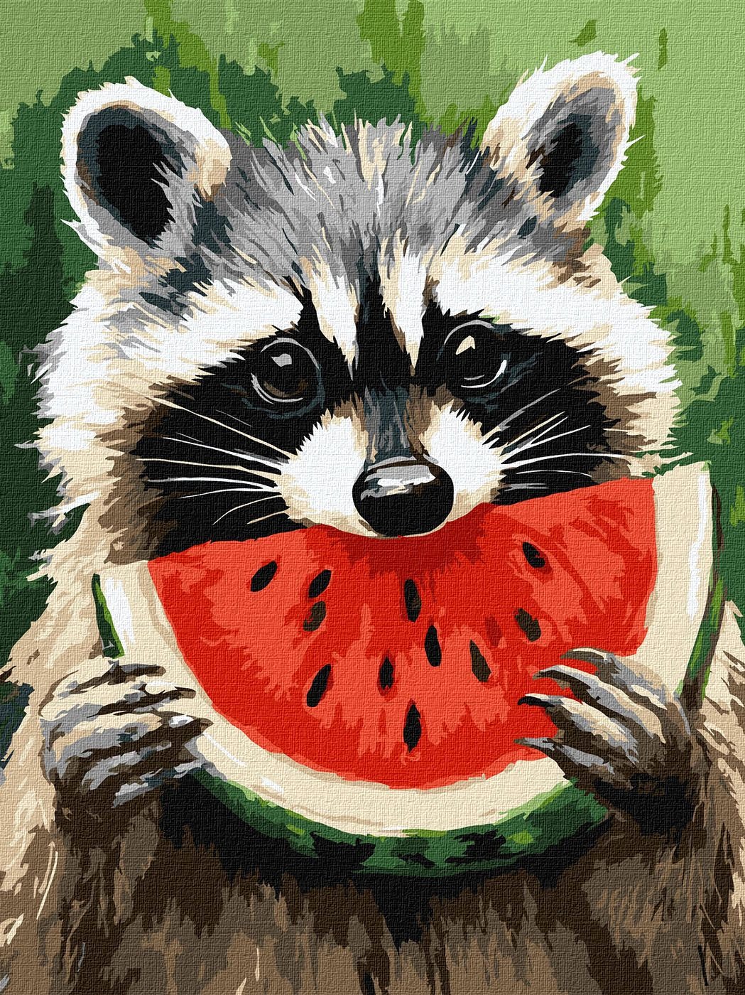 Painting by numbers "Ideyka" /KHO6745/ "Juicy watermelon" 30x40 cm