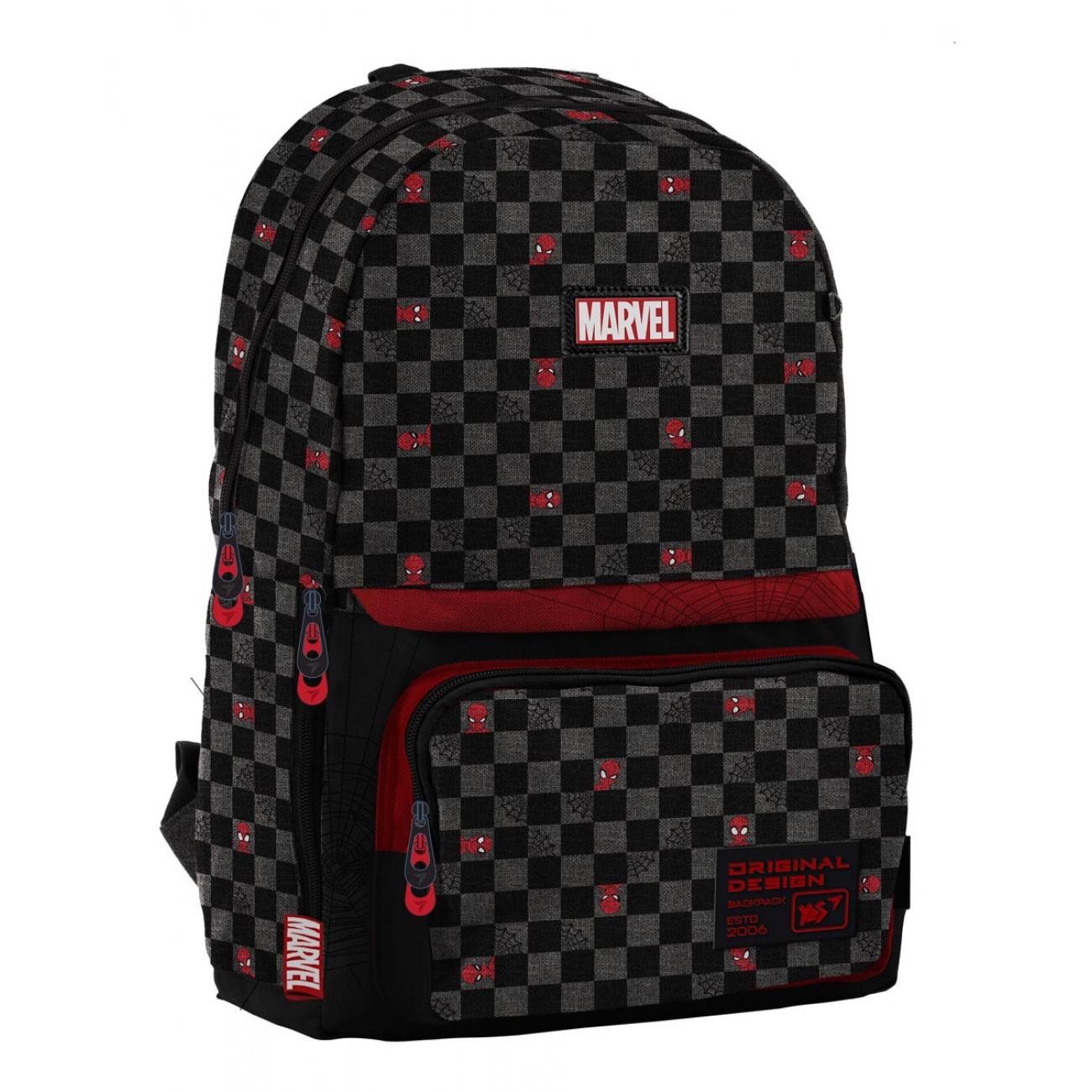Backpack "YES" /554687/ T-82 "Marvel.Spiderman", black (1/10)
