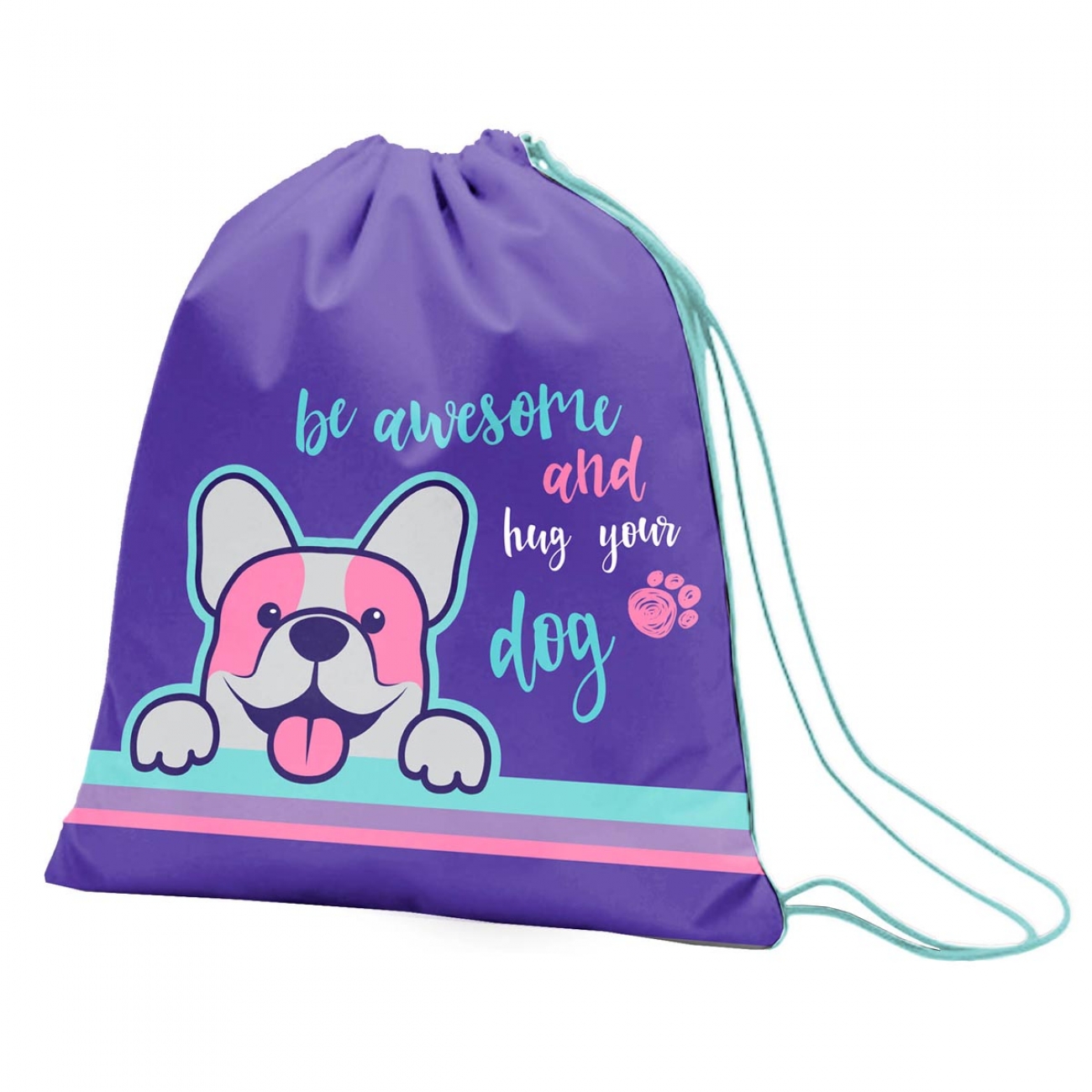 Shoe bag "1B" /552244/ SB-10 "Corgi", purple (1/50)