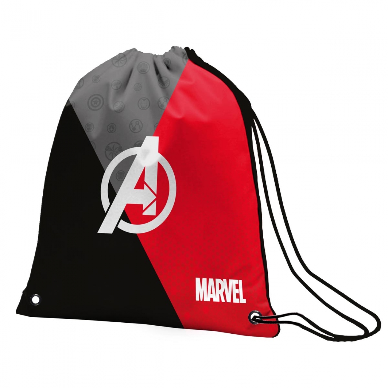 Shoe bag "YES" /558753/ SB-10 "Marvel.Avengers", gray/red/black (1/50)