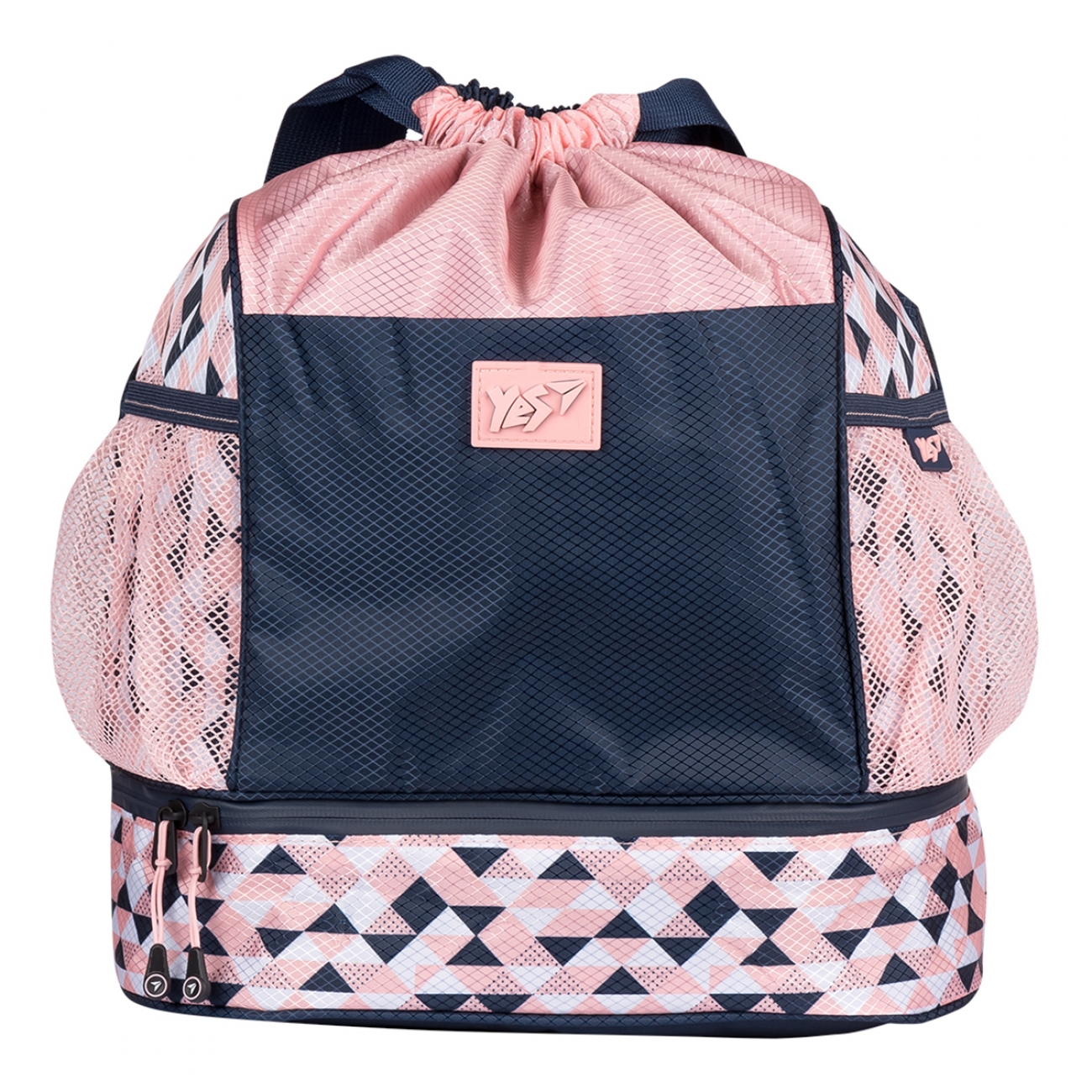 Sports bag "YES" /558776/ DB-20 "Caroline", pink (1/25)