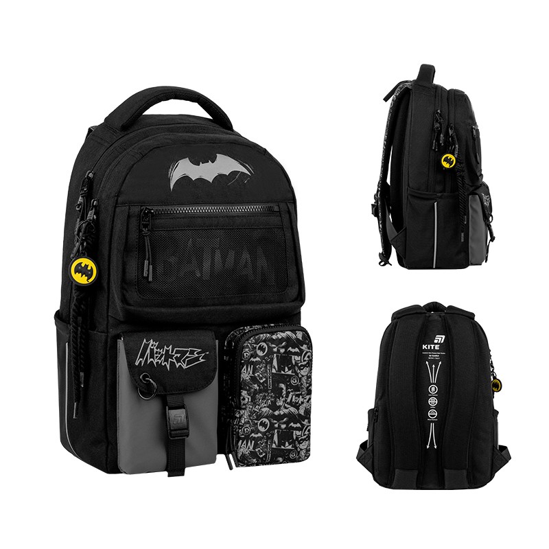 Backpack "Kite" /DC26-2587M/ Education teens 2587M DC Batman (1/10)