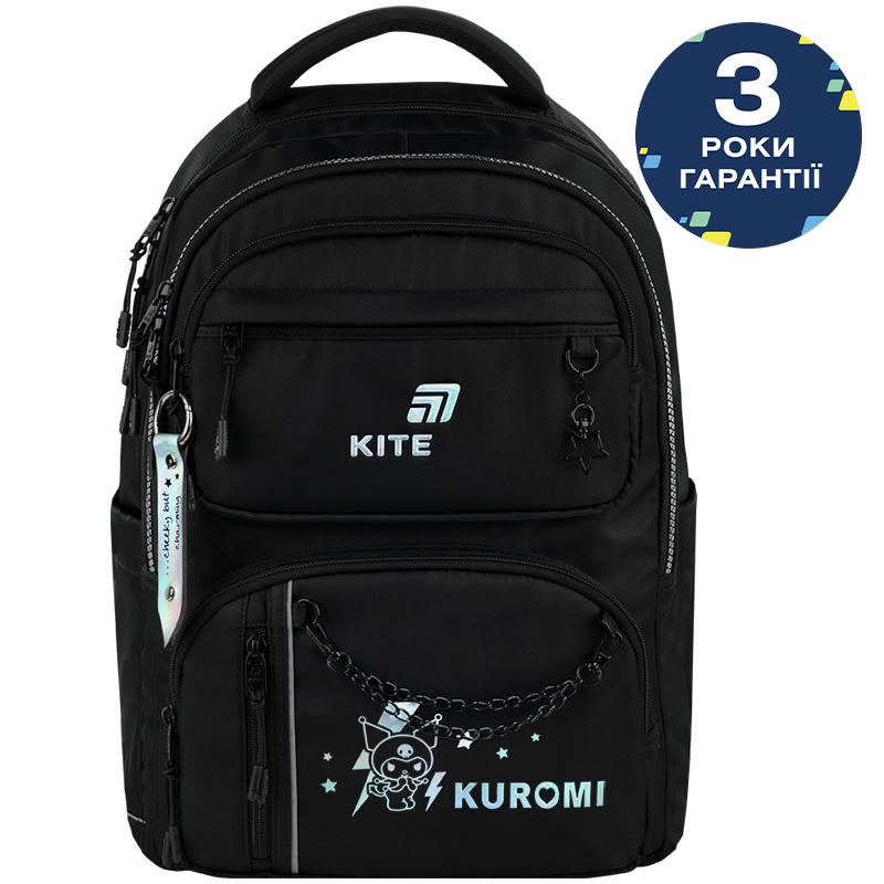 Backpack "Kite" /HK26-2594M/ Education teens 2594M Kuromi (1/10)