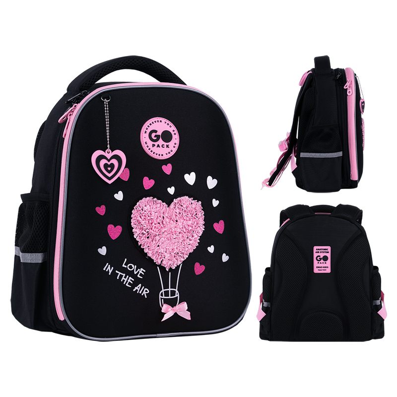 Backpack "GoPack" /GO26-165S-2/ Education 165S Heart (1/4)