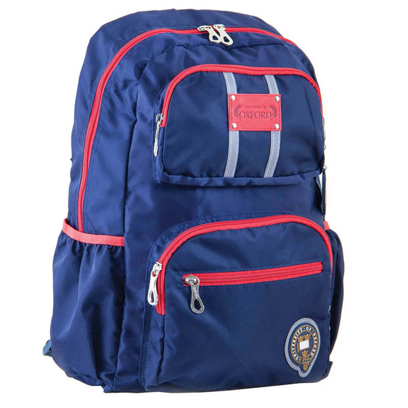 Teenage backpack "Yes" /554105/ OX 334, blue, 29*45.5*15 (1/20)
